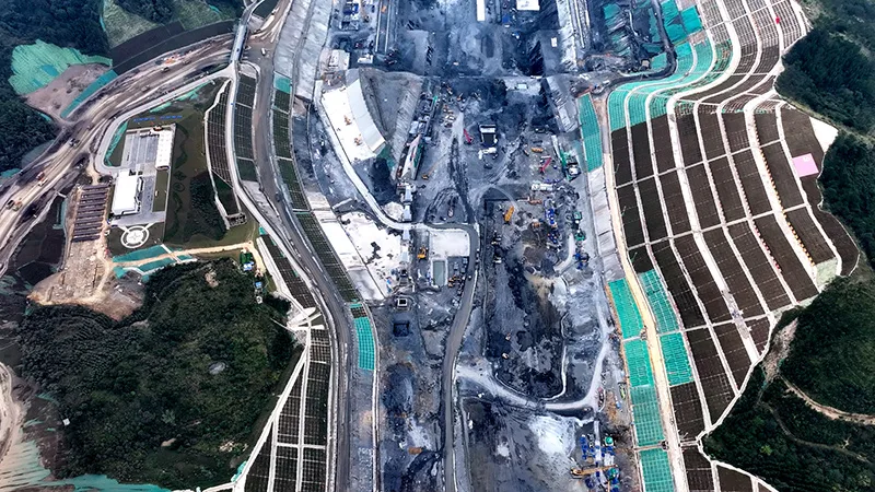顶着寒潮抢进度——平陆运河建设剪影