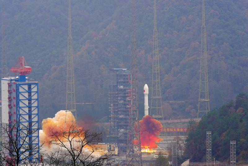 一箭双星！我国成功发射两颗北斗导航卫星