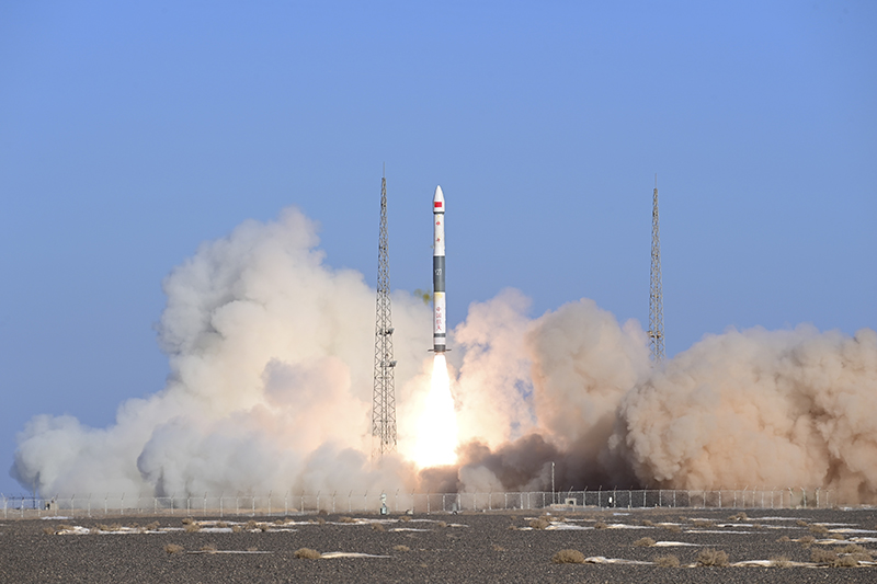 我国成功发射天目一号气象星座19-22星