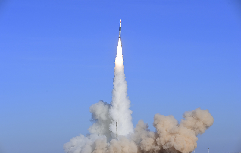 我国成功发射天目一号气象星座19-22星