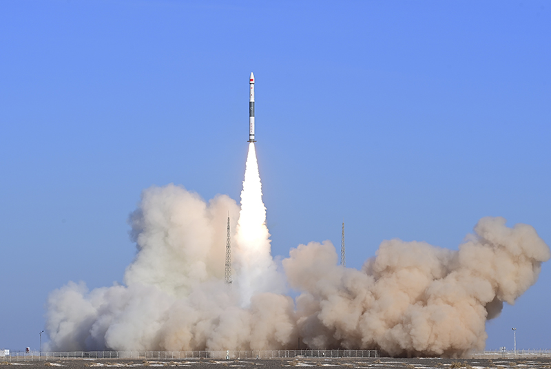 我国成功发射天目一号气象星座19-22星