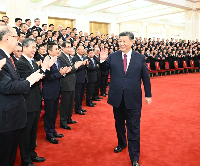 习近平接见2023年度驻外使节工作会议与会使节并发表重要讲话