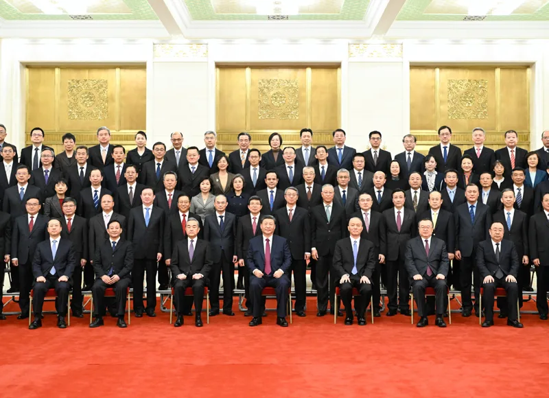 习近平接见2023年度驻外使节工作会议与会使节并发表重要讲话