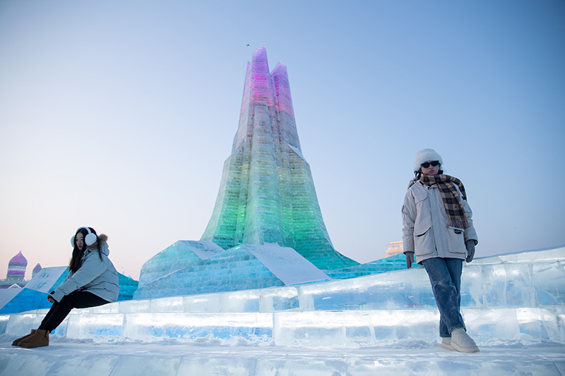 第40届中国·哈尔滨国际冰雪节开幕