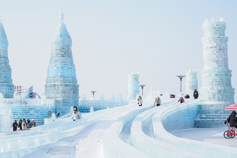 第40届中国·哈尔滨国际冰雪节开幕