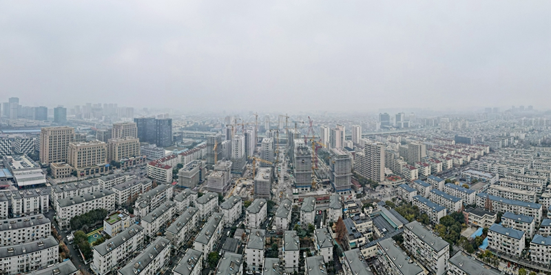 上海市区体量最大非成套旧住房改造项目全面封顶
