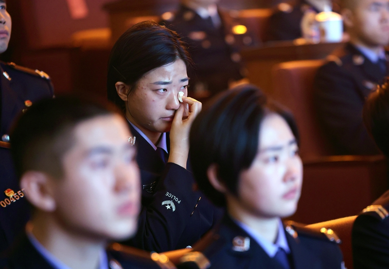 公安部举办公安英烈先进事迹报告会