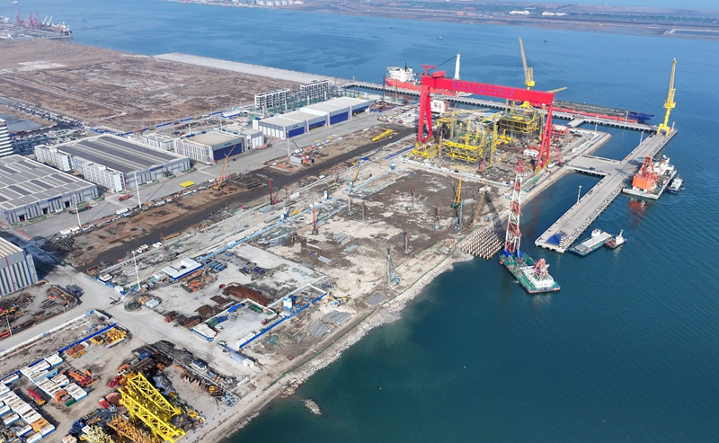 海油工程天津智能化制造基地加紧建设