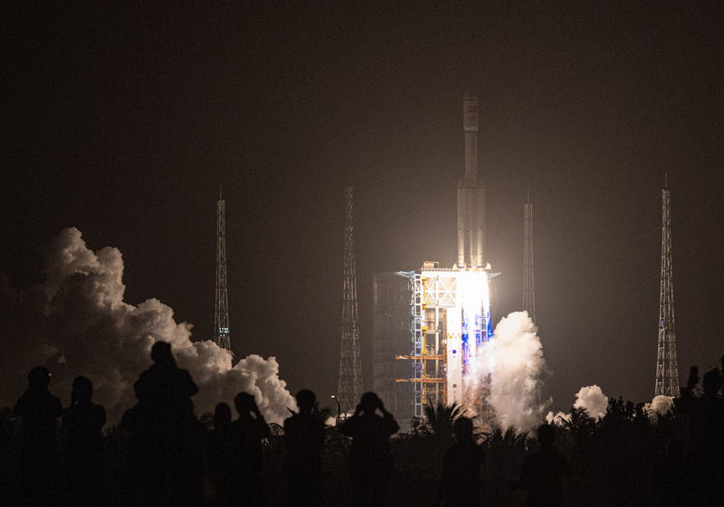 天舟七号货运飞船发射任务取得圆满成功