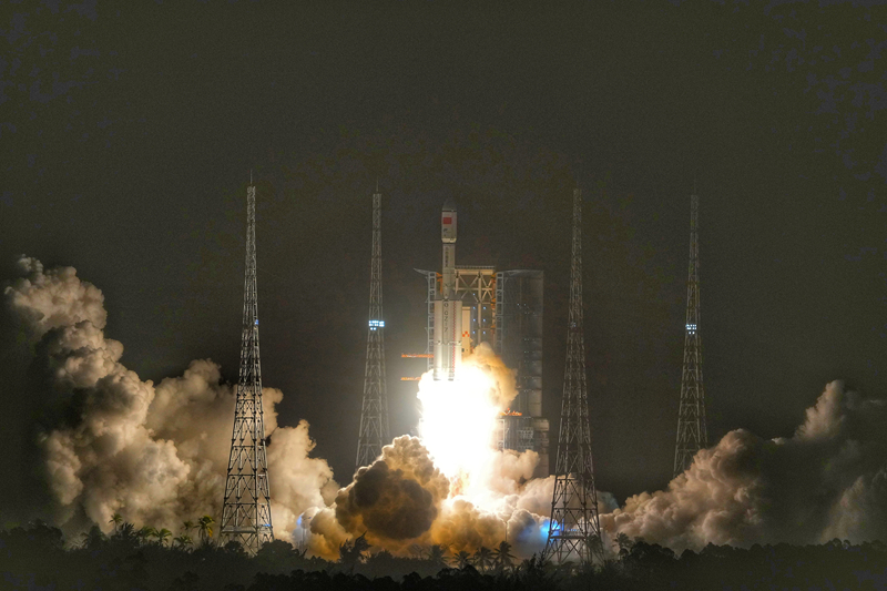 天舟七号货运飞船发射任务取得圆满成功