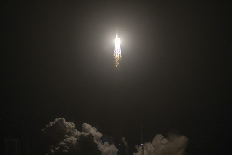 天舟七号货运飞船发射任务取得圆满成功