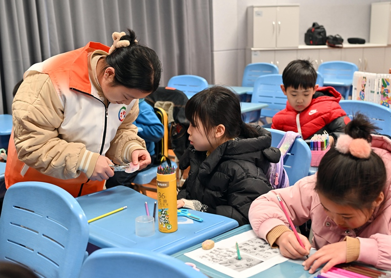 2024年上海市小学生爱心寒托班开班
