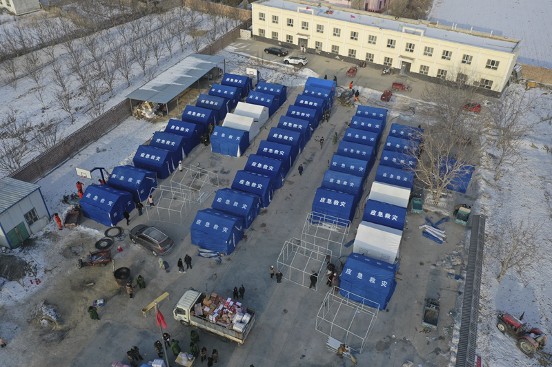 新疆乌什：地震受灾群众生活需求有保障