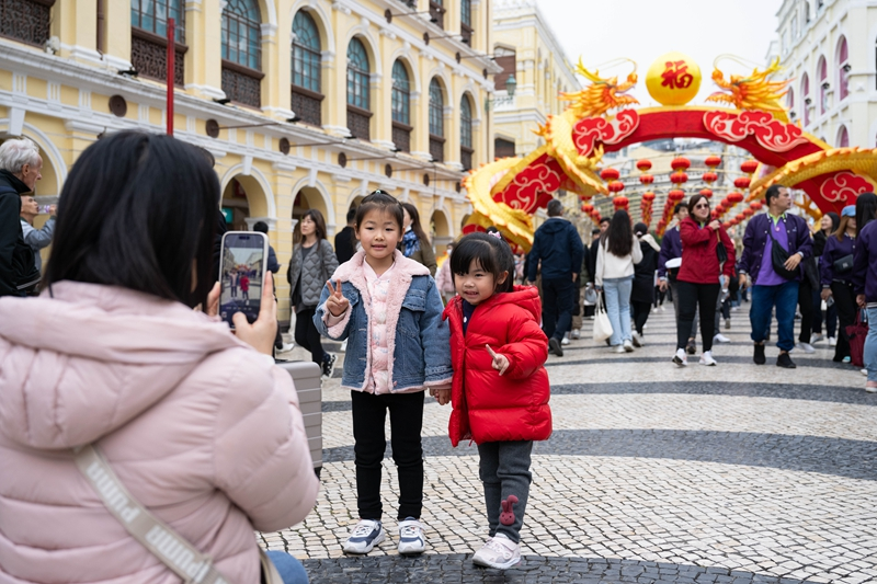 澳门农历新年气氛渐浓