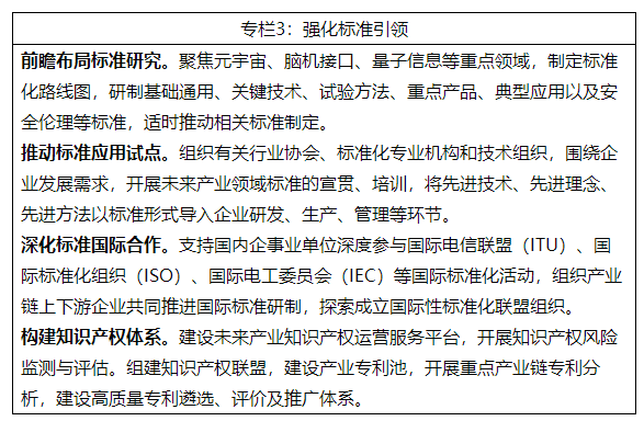 工业和信息化部等七部门关于推动未来产业创新发展的实施意见