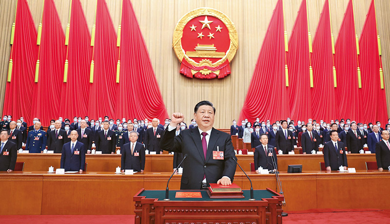习近平:坚持和完善人民代表大会制度 保障人民当家作主