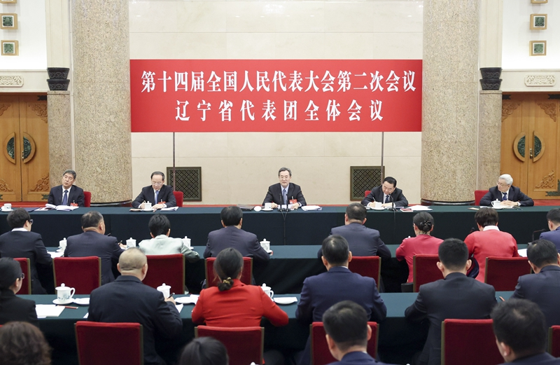 丁薛祥在参加辽宁代表团审议时强调：紧紧围绕新时代新征程党的中心任务 推动高质量发展取得实实在在的成效