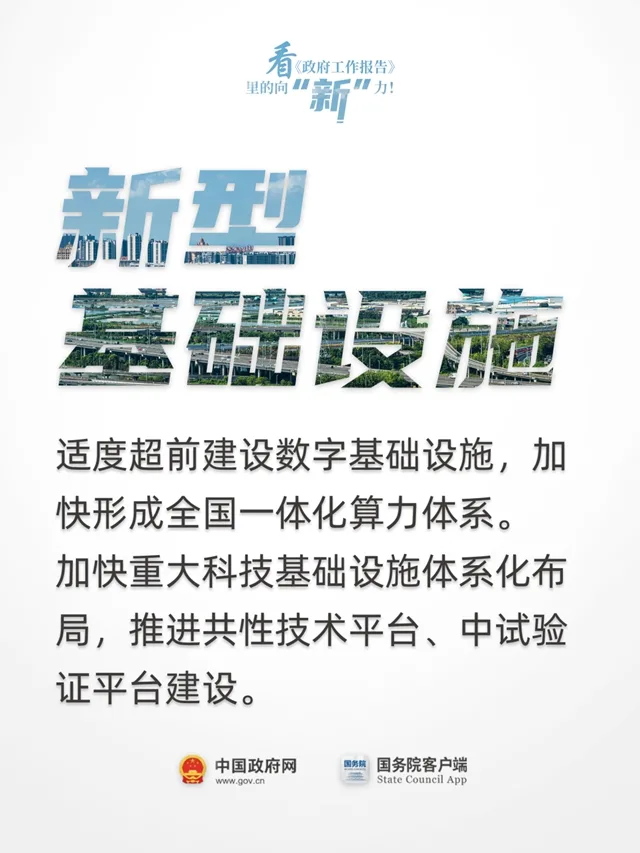 看《政府工作报告》里的向“新”力！