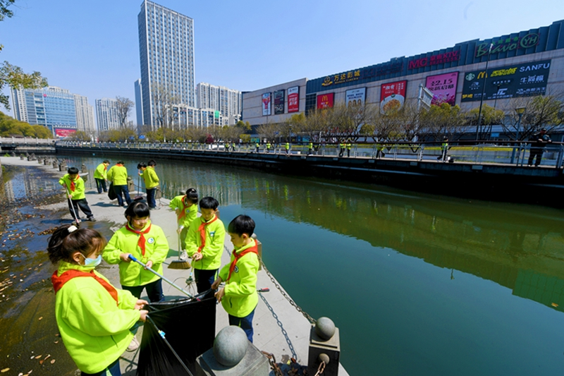 爱水护水 迎世界水日