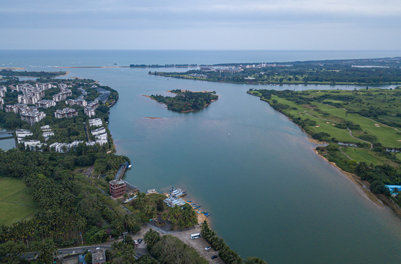 沿海南环岛旅游公路看美丽博鳌