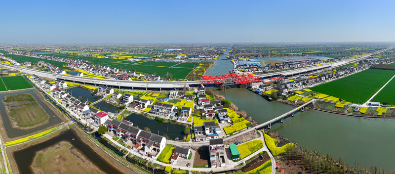 沪陕高速公路平潮至广陵段扩建工程有序推进
