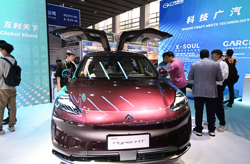 广交会上的新质生产力之一：备受青睐的新能源汽车