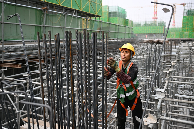 河北雄安新区大河片区安置房项目建设有序推进