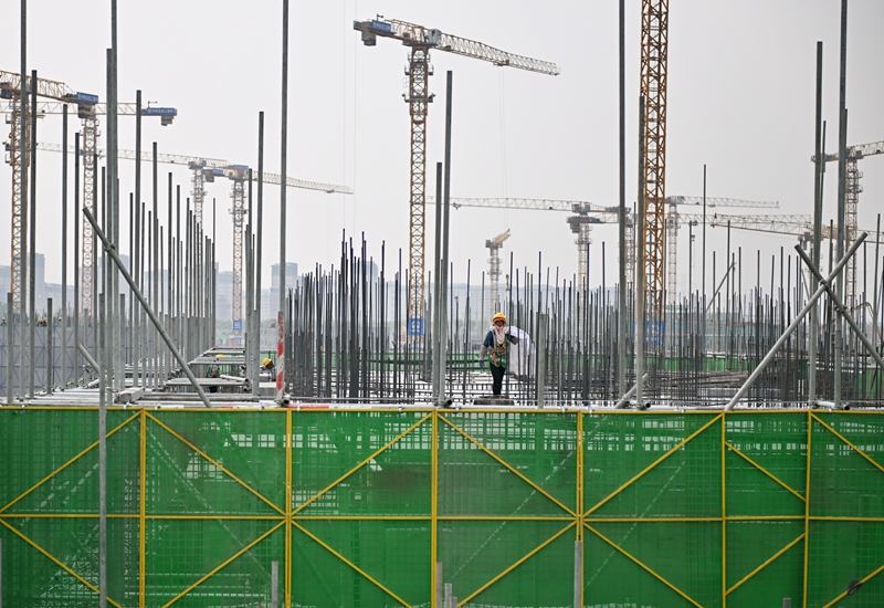 河北雄安新区大河片区安置房项目建设有序推进