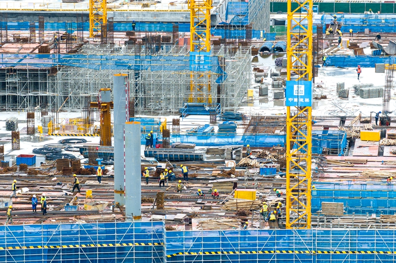 福州长乐国际机场二期扩建工程项目加紧建设