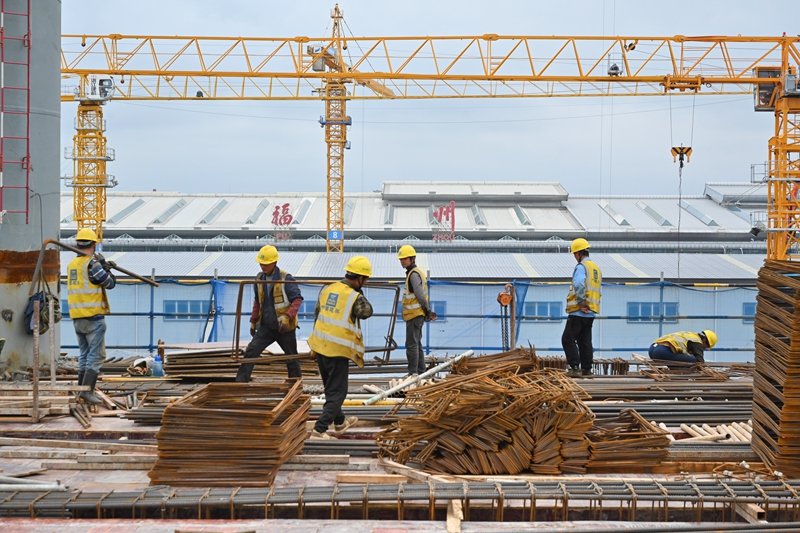 福州长乐国际机场二期扩建工程项目加紧建设