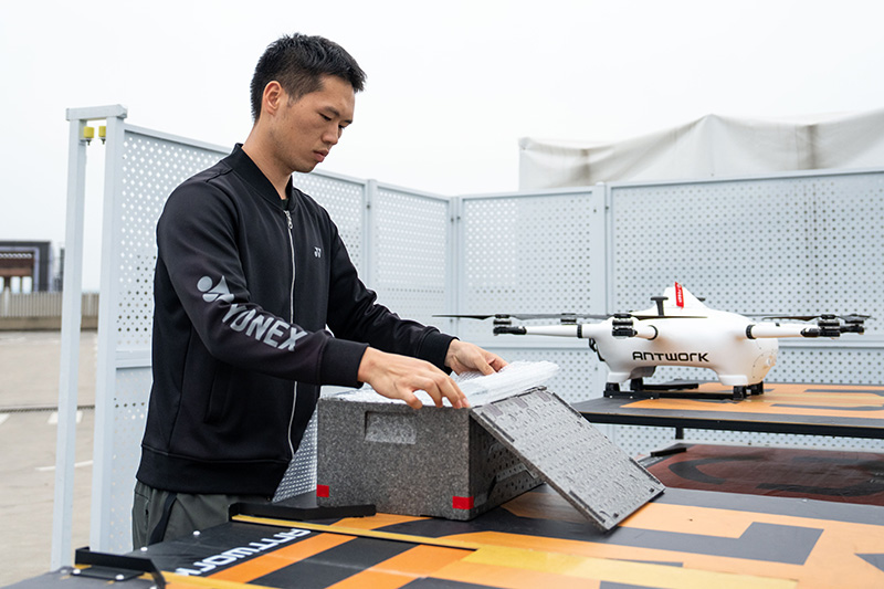 探访湖南首条常态化低空物流应用航线