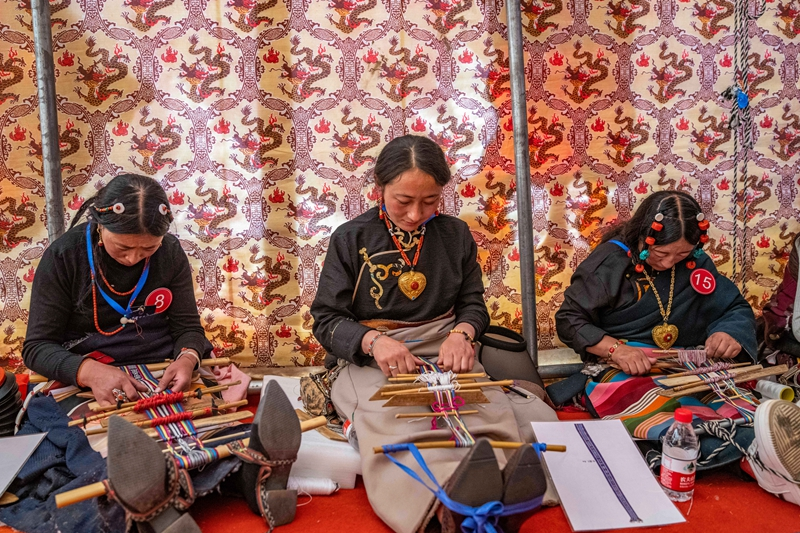 西藏聂荣：草原上的“技能大赛”