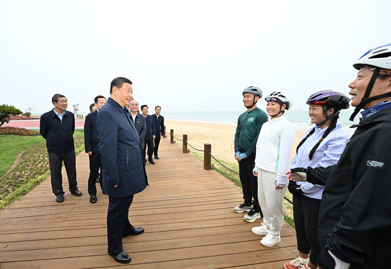 习近平：老百姓的幸福生活是干出来的