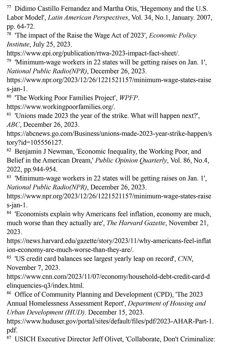 2023年美国侵犯人权报告