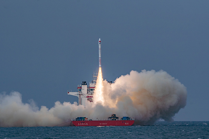 谷神星一号海射型遥二运载火箭发射成功