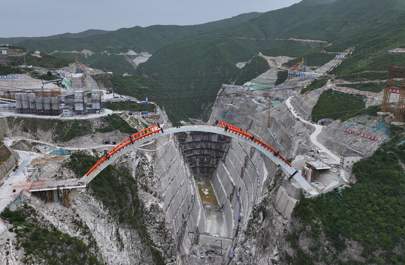 陕西库容最大水利工程建设稳步推进