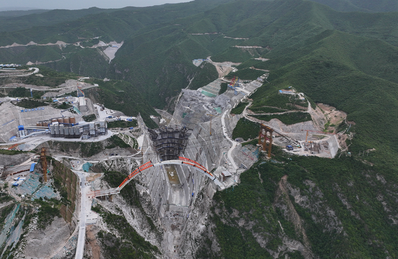陕西库容最大水利工程建设稳步推进
