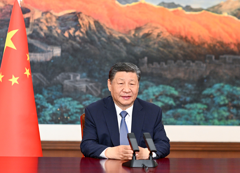 习近平视频祝贺中吉乌铁路项目三国政府间协定签署