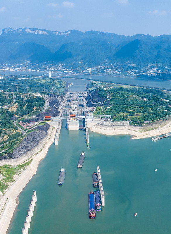 三峡水库提前完成汛前消落