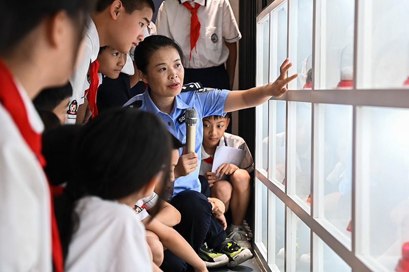 广西兴业：走进禁毒教育基地 增强毒品防范意识