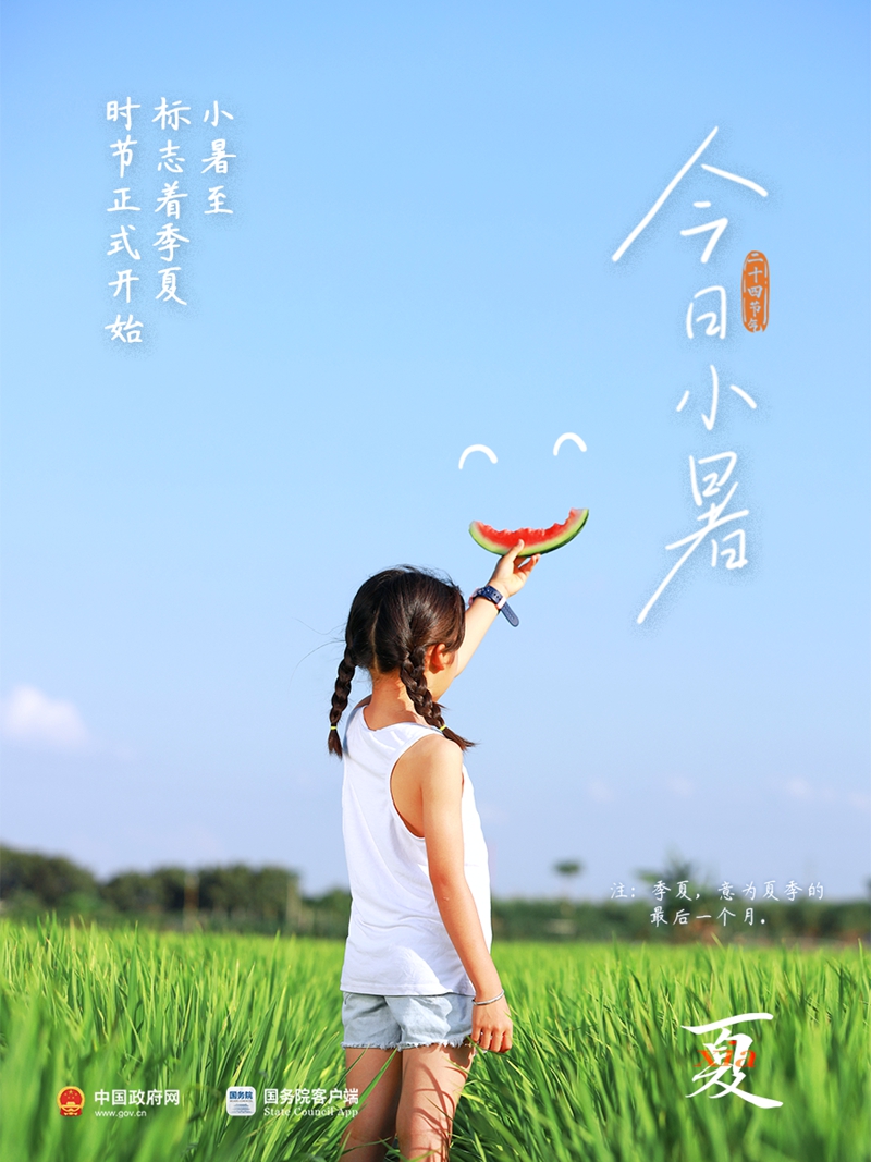 夏梦正长，小暑已至