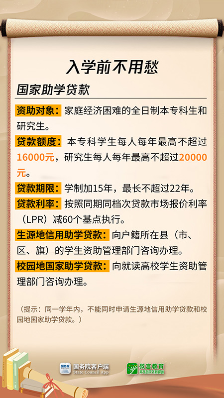 录取通知书派送中！最新学生资助政策也请查收→